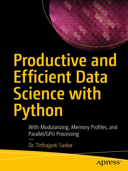 Title details for Productive and Efficient Data Science with Python by Tirthajyoti Sarkar - Available